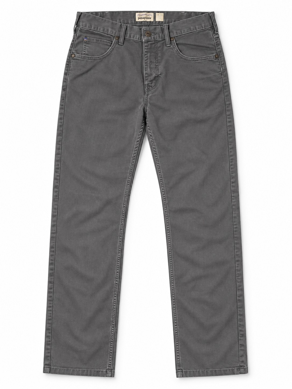 Patagonia Gray Straight Leg 5 Pocket Pants Mens 32X32 Work Wear